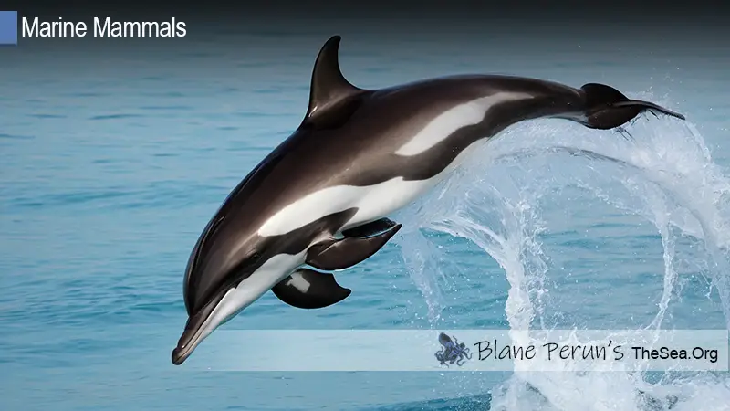 Dusky Dolphin Blane Peruns TheSea.Org