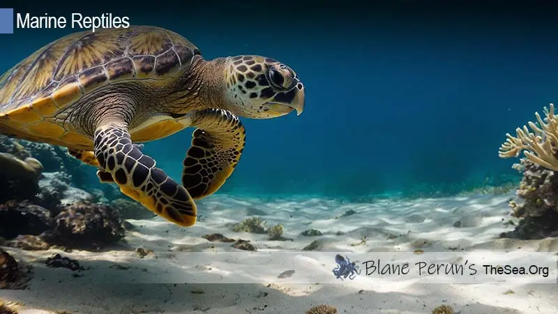 Hawksbill Sea Turtle Blane Peruns TheSea.Org